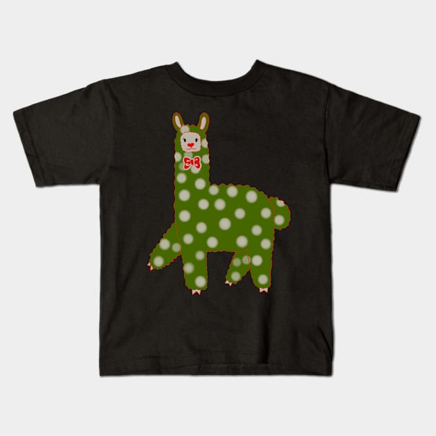 Lama Kids T-Shirt by Catulus208